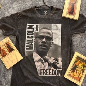Malcom X Shirt. Size Small.